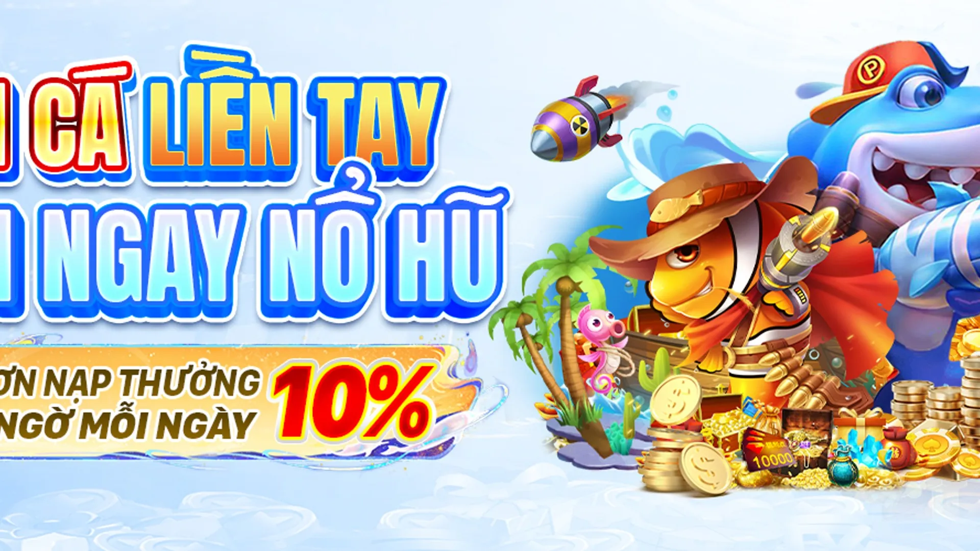 Tổng quan về trò chơi bắn cá 789club với hình ảnh đại dương sống động
