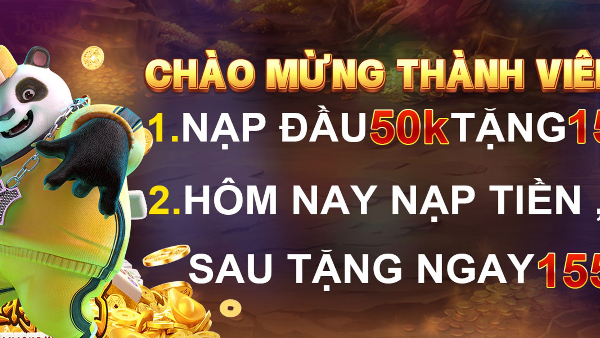 Banner ưu đãi nạp tiền lần đầu tại 789club